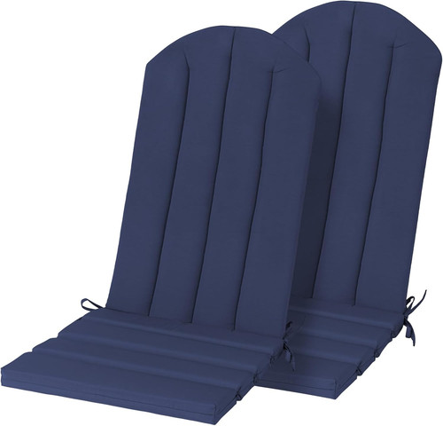 Navy adirondack chair cushion - chair,