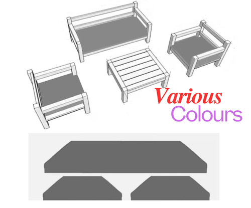 Seat pad set - pad, replacement