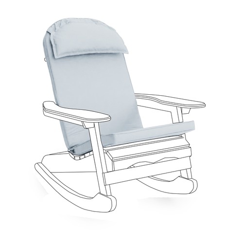 Garden armchair seat pad - garden,