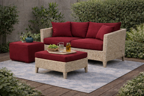 Rattan patio furniture - patio, sofa